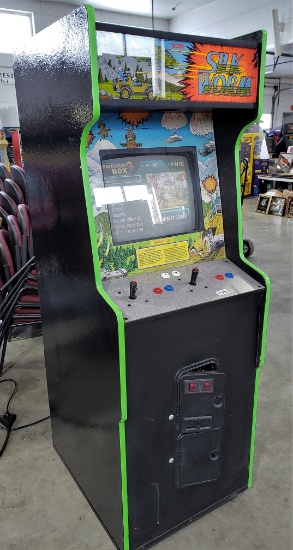 "Silk Worm" Cabinet Multicade with 600-Games