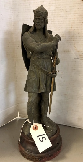 Vintage King of Scots Robert The Bruce Statue