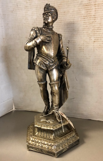 Vintage English Gentleman Statue