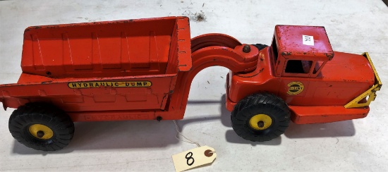 23" Long Nylint Truck with Hydraulic Dump