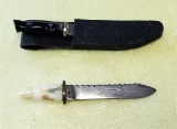 Pr of Hand Forged Miniature Fixed Blade Knives