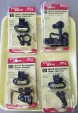 4 Sets Assorted Quick Re-Attachable Super Swivels