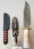 3 Assorted Fixed Blade Knives