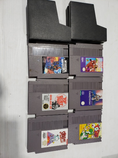 Lot of (6) NES Games