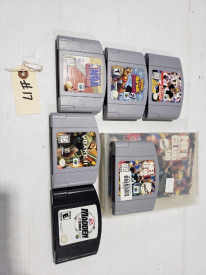 Lot of (6) N64 Games