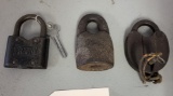 Assorted Vintage Padlocks