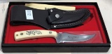 Schrade Scrimshaw Knife & Sheath in Box