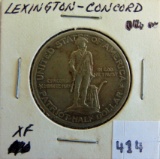 1925 Lexington/Concord Commemorative Half Dollar