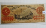 $10 Bank of the State of Georgia