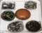 (6) Assorted Wildlife Belt Buckles