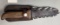 Unmarked Handmade Fixed Blade Knife