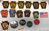 Lot of Assorted Badges
