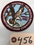 1982 Osprey Game Commission Badge