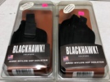 (2) New Blackhawk Ambi Nylon Hip Holsters