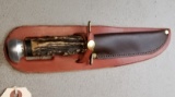 Kronen Krebs Solingen-German Stamped Fixed Blade