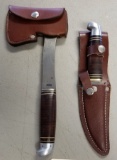 Western Cutlery Hatched & Fixed Blade Combo