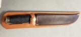 Large Unmarked Fixed Blade Knife