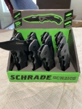 (12) new Schrade Knives