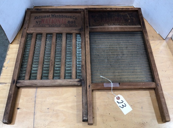 National Washboard Co. Washboards