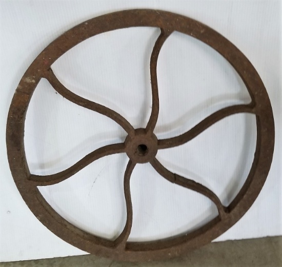 Large Unmarked Forge Wheel
