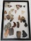 Large Indian Arrowhead Display