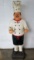 Large Resin Chef Menu Board Holder