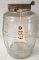 Early Wilson's Food Jar with Handle & Lid