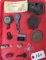Tray Lot of Small Advertising Pieces