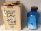 Blue Glass Kirby Minnow Trap