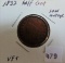 1832 HALF CENT