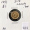 1853 1 DOLLAR GOLD LIBERTY