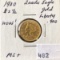 1900 GOLD QUARTER, EAGLE