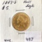 1887-S LIBERTY GOLD