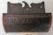 Light Metal Wall Hanging Comb & Brush Tray