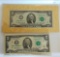 UNC. $2 BILLS