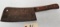 Early, Stamped Meat Cleaver