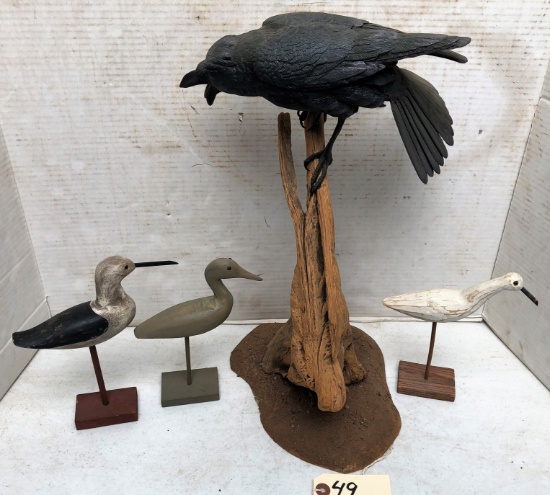Wooden Shorebirds