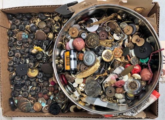Large Button Lot