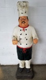 Large Resin Chef Menu Board Holder