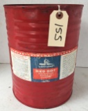 Early Metal Red Dot Shotgun Powder Can