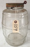 Early Wilson's Food Jar with Handle & Lid