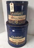 2 Bachman's Pretzel Tins