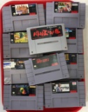 (18) Assorted SNES Games