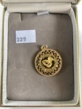 GOLD COIN, PENDANT (RARE)
