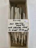 STERLING STAINLESS KNIVES