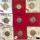 9, NICER GRADE, MERCURY DIMES