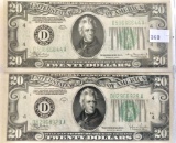 20 DOLLAR NOTES