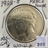 1928-S PEACE DOLLAR
