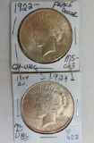 PEACE DOLLARS