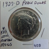 PEACE DOLLAR